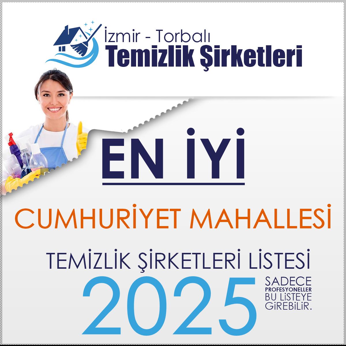 Torbalı Cumhuriyet Mahallesi En İyi Temizlik Şirketi